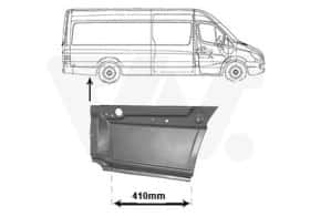 Крыло заднее Van Wezel 3077144