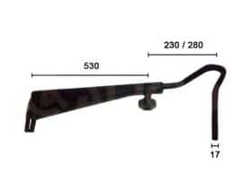 Кронштейн зовнішнього дзеркала Alkar 9401001