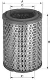 Повітряний фільтр Uniflux Filters XA117B