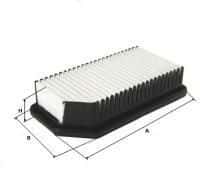 Повітряний фільтр Uniflux Filters XA487