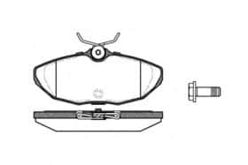 Тормозные колодки Woking P6323.00