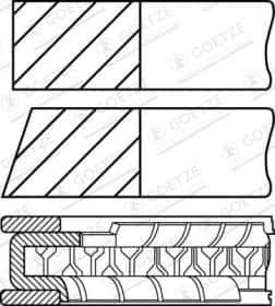 Комплект поршневых колец