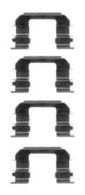 Компоненти дискових гальмівних колодок