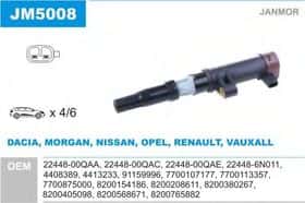 Котушка запалювання Janmor JM5008