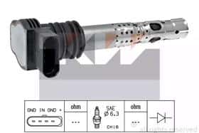 Катушка зажигания KW 470429