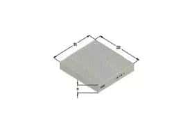 Фильтр салона Tecneco ck26010c