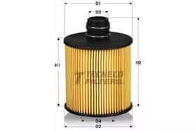 Оливний фільтр Tecneco ol025083e