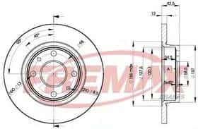 Тормозной диск Fremax BD-1071