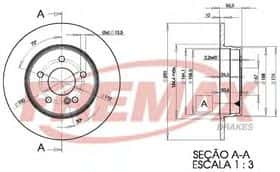 Тормозной диск Fremax BD-3412