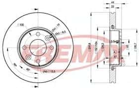 Тормозной диск Fremax BD-7795
