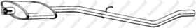 Середній глушник вихлопних газів