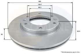 Тормозной диск Comline ADC2414V