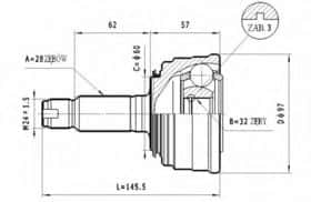 ШРУС Statim C.419