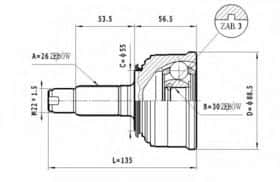 ШРУС Statim C.451