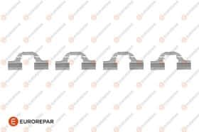 Комплектующие дисковых тормозных колодок Eurorepar 1682480380