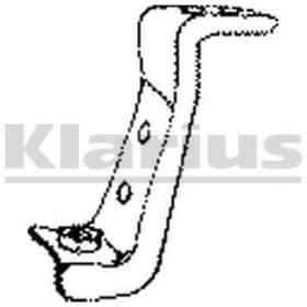 Кронштейн крепления выхлопной магистрали Klarius 430239