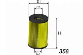 Масляный фильтр Misfat L125