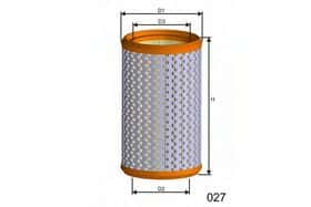 Воздушный фильтр Misfat R267