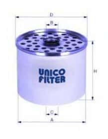 Топливный фильтр Unico Filter FP 870 x