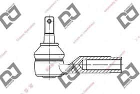 Наконечник кермової тяги DJ Parts DE1064
