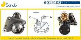 Стартер Sando 6015108.0