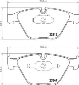 Тормозные колодки Hella Pagid 8DB 355 009-271