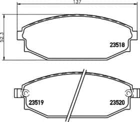 Тормозные колодки Hella Pagid 8DB 355 009-961