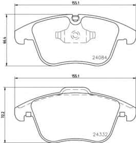 Тормозные колодки Hella Pagid 8DB 355 013-731