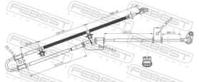 Датчик ABS Febest 12606003
