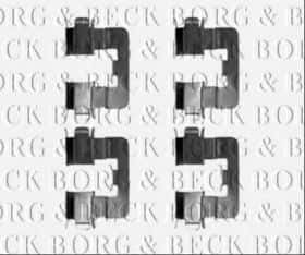 Комплектующие дисковых тормозных колодок Borg & Beck BBK1294