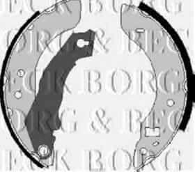 Гальмівні колодки Borg & Beck BBS6162