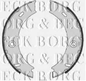 Гальмівні колодки Borg & Beck BBS6328