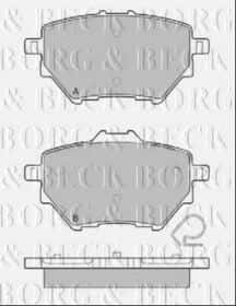Гальмівні колодки Borg & Beck BBP2452