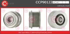 Шкив генератора Casco CCP90122AS Шкив генератора Casco CCP90122AS