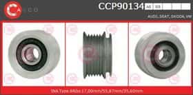 Шкив генератора Casco CCP90134AS Шкив генератора Casco CCP90134AS
