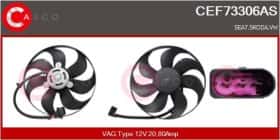 Вентилятор системы охлаждения двигателя Casco cef73306as