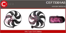 Вентилятор системы охлаждения двигателя Casco cef73301as
