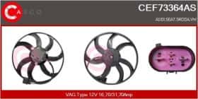 Вентилятор системы охлаждения двигателя Casco cef73364as