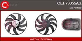 Вентилятор системы охлаждения двигателя Casco cef73355as