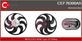 Вентилятор системы охлаждения двигателя Casco cef76300as