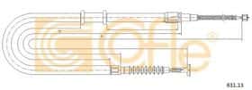 Трос ручного гальма