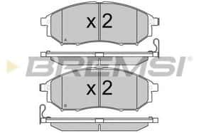 Тормозные колодки Bremsi BP3350