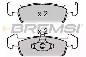 Тормозные колодки Bremsi BP3647