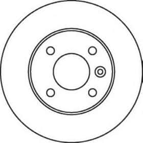 Тормозной диск Bendix 562071B
