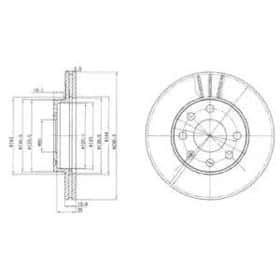 Тормозной диск Dr!ve+ dp1010110350
