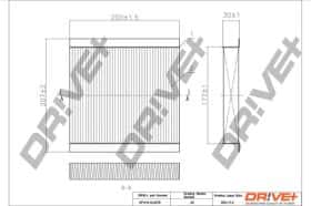 Фільтр салону Dr!ve+ dp1110120079