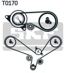 Комплект ремня ГРМ + помпа SKF VKMC 01952-1