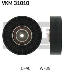 Обводной ролик поликлинового ремня SKF VKM 31010