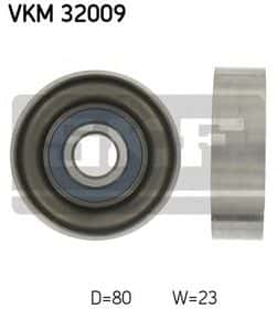 Обвідний ролик поліклинового ременя SKF VKM 32009