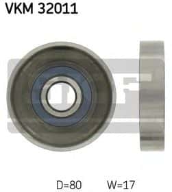 Обвідний ролик поліклинового ременя SKF VKM 32011